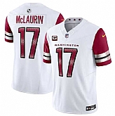 Men & Women & Youth Washington Commanders #17 Terry McLaurin White 2023 F.U.S.E. With 4-Star C Patch Vapor Limited Jersey,baseball caps,new era cap wholesale,wholesale hats